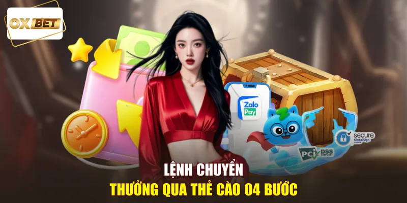 Lệnh chuyển thưởng qua thẻ cào 04 bước